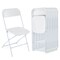 Costway 4/8/12/16/20 Pack Metal Folding Chairs with Plastic Seat & Back Heavy-Duty Metal Frame